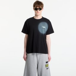 Тениска MM6 Spray Print T-Shirt Black L