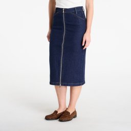Пола Calvin Klein Jeans Denim Zip Front Skirt Blue 29
