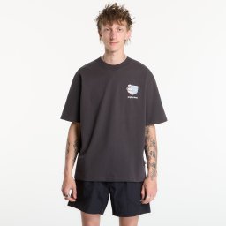 Тениска New Balance Grey Days Coffee Oversized T-Shirt Black Cement M