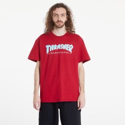 Тениска Thrasher Outlined T-Shirt Cardinal S