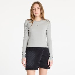 Тениска Daily Paper Logo Rib Top Ultimate Gray L