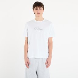 Тениска DIME Cursive T-Shirt UNISEX White L