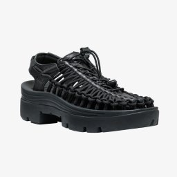 Сникърси KEEN Uneek Plt All Gender Black Smooth Lea EUR 40.5