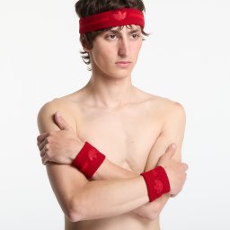 adidas By Avavav Sweatband Set Team Victory Red OSFM