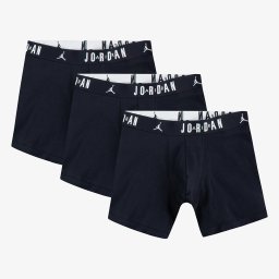 Боксерки Jordan Flight Cotton Core 3-Pack Boxer Brief Black S