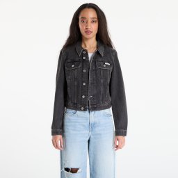 Яке Calvin Klein Jeans Cropped 90S Denim Jacket Black XS