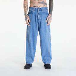 Панталони OBEY Bigwig Baggy Denim Light Indigo W33