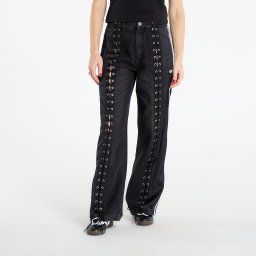 Потници adidas Denim Fb Lacing Tracksuit Bottoms Black S