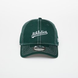 Шапка New Era Oakland Athletics 9TWENTY Contrast Stitch Dark Green/ White Universal