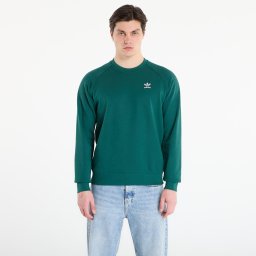 Суитшърт adidas Trefoil Essentials French Terry Crew Sweatshirt Collegiate Green M