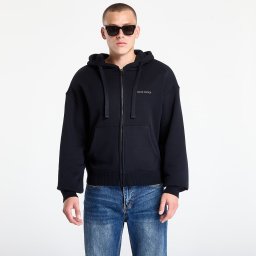 Суитшърт Daily Paper Boxy Zip Up Hoodie Black L