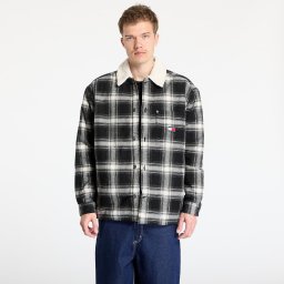 Риза Tommy Jeans Check Teddy Mix Overshirt Black S