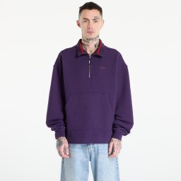 Суитшърт adidas 90S Alternative Sport Half Zip Graphic Fleece Sweat Aurora Plum S