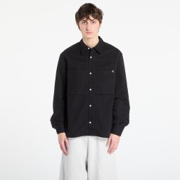 Риза Calvin Klein Jeans Ls Cotton Twill Rela Shirt Black M