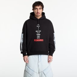 Суитшърт PLEASURES Machine Hoodie Black M