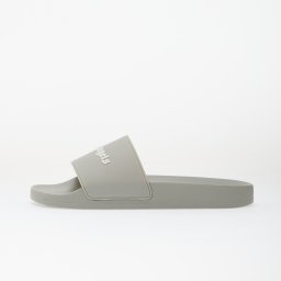 Обувки Palm Angels Classic Logo Sliders Grey White 42