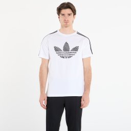 Тениска adidas Monogram Infill 3S T-Shirt White M