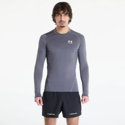 Тениска Under Armour Hg Armour Comp Ls Gray XL