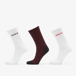 Чорапи Hugo Boss 3-Pack Qs Logo Aop Cc Multicolor 43-46