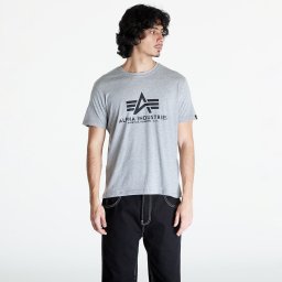 Тениска Alpha Industries Basic Tee Grey XXL