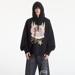 Суитшърт Off-White Big Frame Wrld Loose Hoodie Black XXL