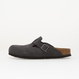 Обувки Birkenstock Boston Suede Leather Charcoal 37