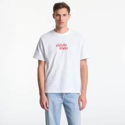 Тениска Calvin Klein Jeans Ss 20S Calvin Klein Trvl Font Graphic Tee Bright White L