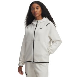 Суитшърт Under Armour Unstoppable Fleece Fz White M