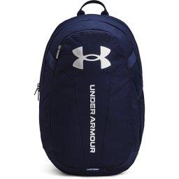 Раница Under Armour Hustle Lite Backpack Midnight Navy/ Midnight Navy/ Metallic Silver 24 l