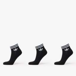 Чорапи adidas 3-Stripes Ankle Socks 3-Pack Black L