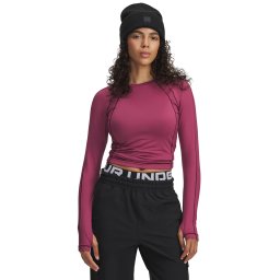 Суитшърт Under Armour Coldgear Textured Crew Red L