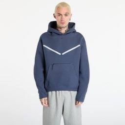 Суитшърт Nike Tech Men's Pullover Hoodie with Reflective Accents Thunder Blue/ Black XXL