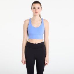 Сутиени adidas 3 Stripes Studio All Me Light Support Bra Blue Fusion L