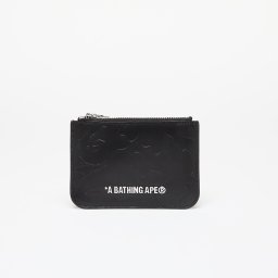 Портфейл A BATHING APE Solid Camo Leather Pouch Wallet Black Universal