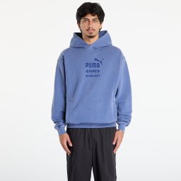 Суитшърт Puma x REPRESENT Graphic Hoodie Blue Dusk L