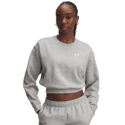 Суитшърт Under Armour Rival Fleece Piped Crew Gray L