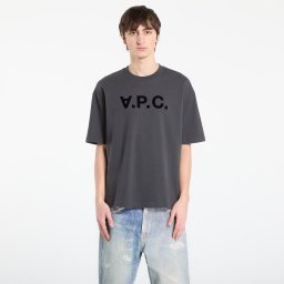 Тениска A.P.C. Logo-Detail T-Shirt UNISEX Ecru S
