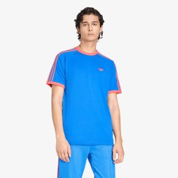 Тениска adidas 3-Stripes T-Shirt Blue M
