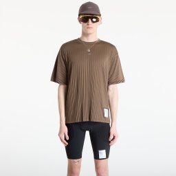 Тениска Satisfy AuraLite Pleated T-Shirt Olive L