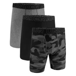 Боксерки Under Armour M Perf Tech Nov 9in 3-Pack Black XXXXL