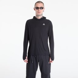 Тениска Nike ACG "Solar Chase" Men's Dri-FIT UV Long-Sleeve Hooded Top Black/ Black/ Summit White S