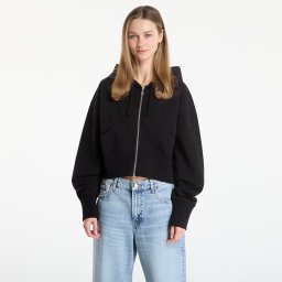 Суитшърт DIME Cropped Zip Hoodie UNISEX Black M