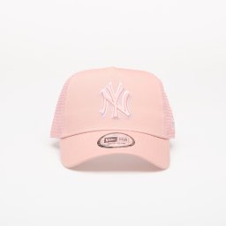 Шапка New Era 9FORTY AF Trucker Outline New York Yankees Pink Rouge/ Optic White Universal