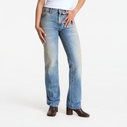 Дънки MM6 Straight-Leg Jeans Medium Blue 30
