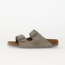 Birkenstock Arizona Suede Leather Stone Coin 38