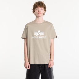 Тениска Alpha Industries Basic T-Shirt Vintage Sand M