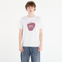 Тениска A.P.C. Short-Sleeved Apple T-Shirt White L
