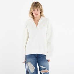 Джърси adidas Knitted Half-Zip Sweater Off White L