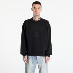 Суитшърт Carhartt WIP Faded Pond Corps Sweat UNISEX Black XL