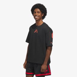 Тениска adidas Anthony Edwards Believe That T-Shirt Black/ Solar Red M
